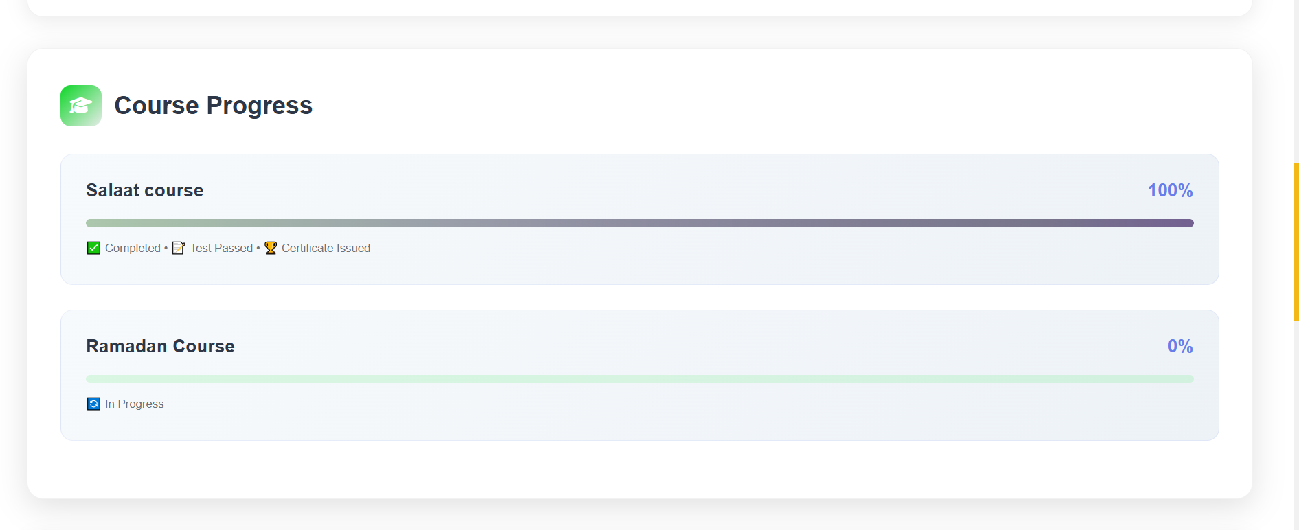 Student Referral Tracking Panel